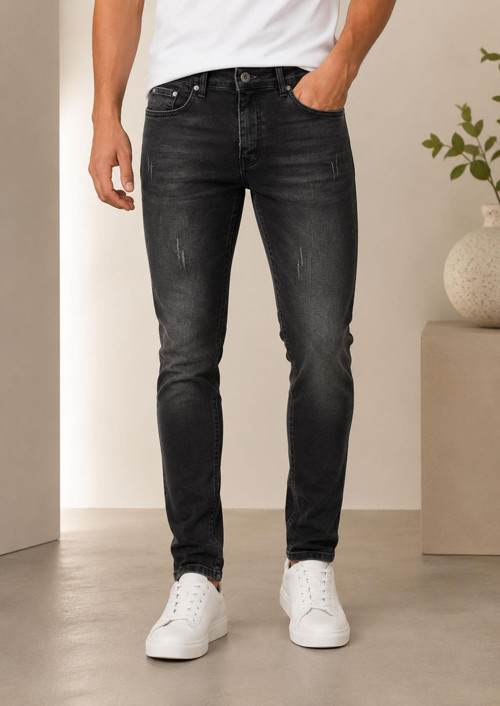Lion Life Erkek Slim Fit Jean Pantolon - 7693