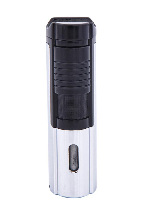 3 Torch Pürmüz Gümüş Puro Çakmağı - TR5893