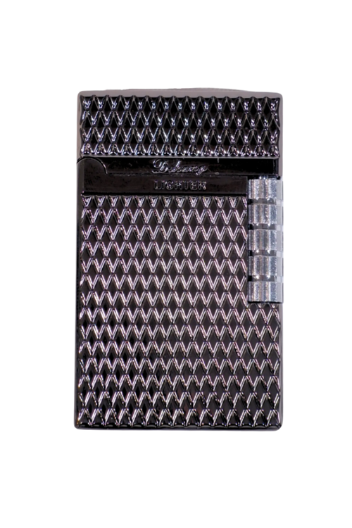 Soft Flame Desenli Gunmetal Metal Çakmak - TR9280