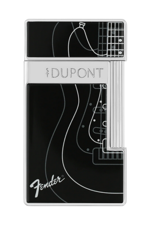 S.T. Dupont Slimmy Fender Siyah Puro Çakmağı 28025 - TR8884