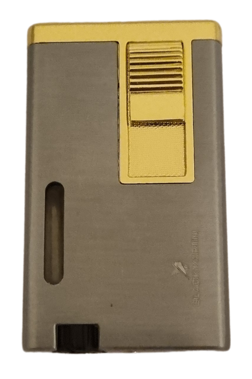 Tek Torch Pürmüz Turkuaz-Gold Metal Puro Çakmağı - TR7792
