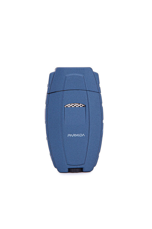 Çift Torch Pürmüz Lacivert Metal Puro Çakmağı - TR7332