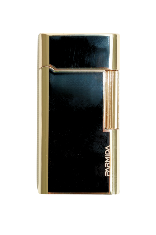 Soft Flame Siyah Gold Metal Puro Çakmağı - TR9476
