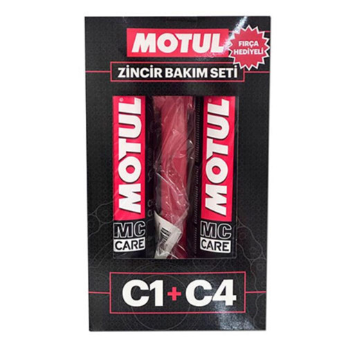 C1-C4 Zincir Bakım Seti (Özel Kutuda Fırça Hediyeli)