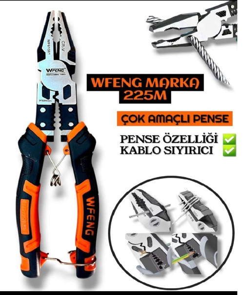 wfeng 225 m çok amaçlı pense
