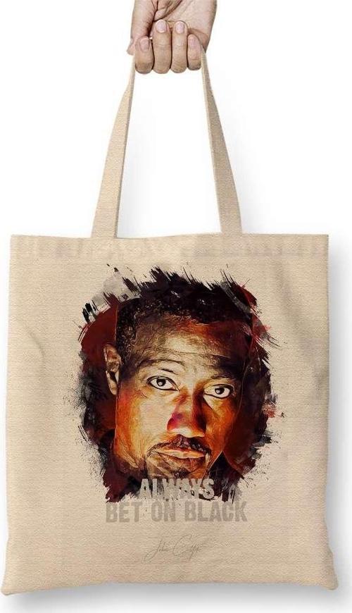 Always Bet On Black John Cutter Passenger 57 Wesley Snipes Bez Çanta Uzun Saplı