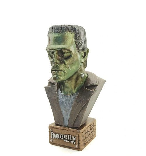 Polyester Frankestein Büst Büyük