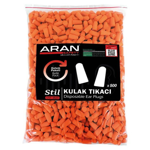 SAFETY KULAK TIKACI 500'ÇİFT