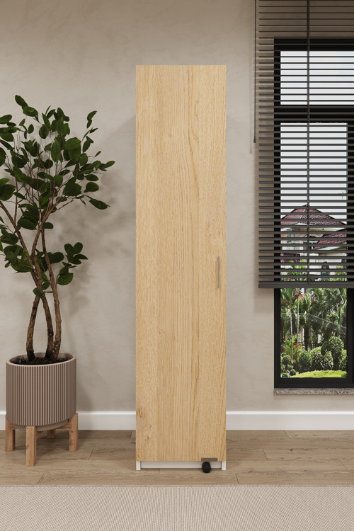 Lüks Çok Amaçlı Kiler Dolabı %100 MDF Erzak Organizer Mutfak Dolabı MK19