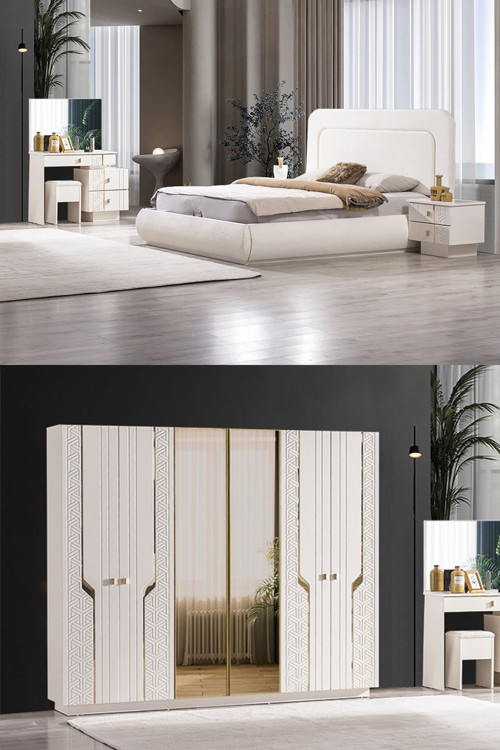 Elegance 6 Kapaklı Yatak Odası Takımı