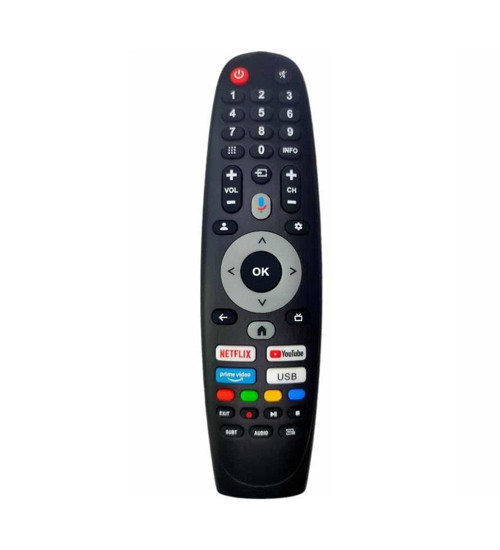 Weston 85WS3305 İle Uyumlu Mikrofonlu Smart Tv Kumanda