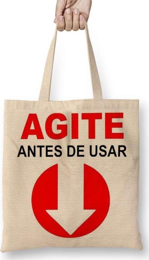 Agite Antes De Usar Bez Çanta Uzun Saplı