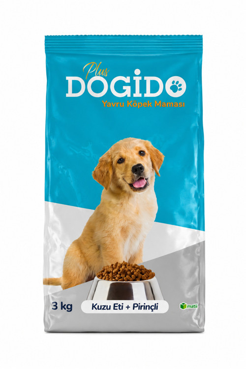 Plus Yavru Köpek Maması Kuzu Etli Pirinçli 3 Kg