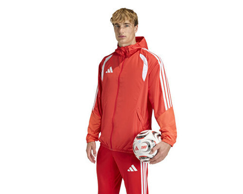 Tiro26C Aw Jkt Erkek Futbol Antrenman Yağmurluk KB0142 Kırmızı