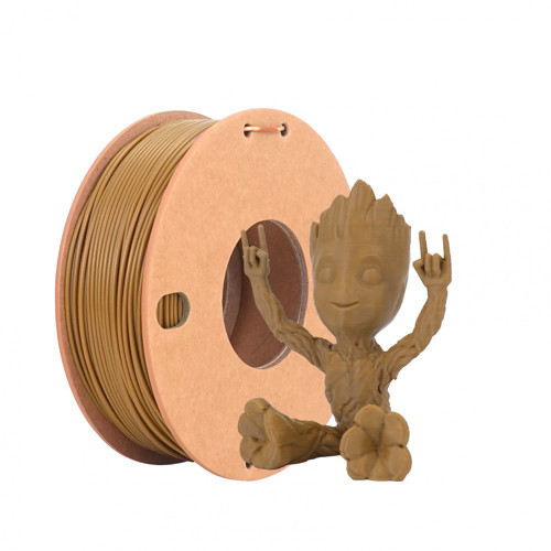 Wood PLA Filament - Teak 250gr
