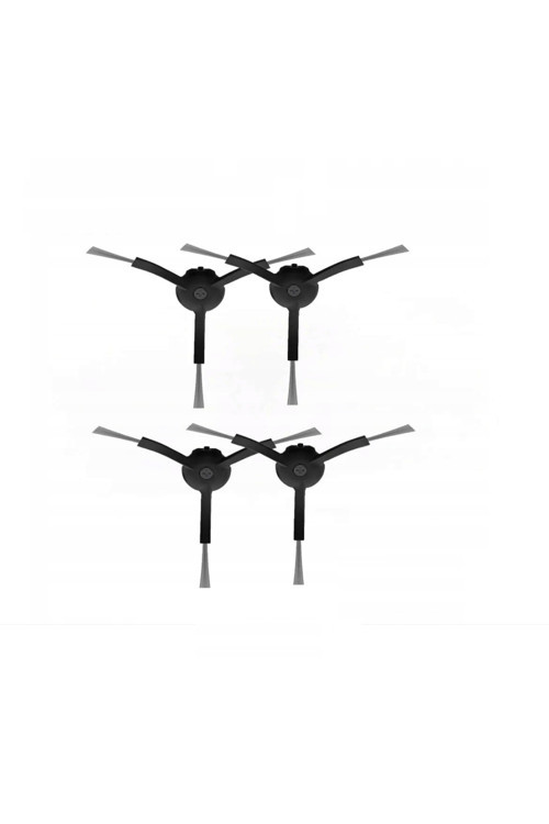 Roborock S8, S8+, S8 Pro Ultra, Q5, Q5 Pro+, Q8, Q8 Max+ Uyumlu Yan Fırça - 4 Adet
