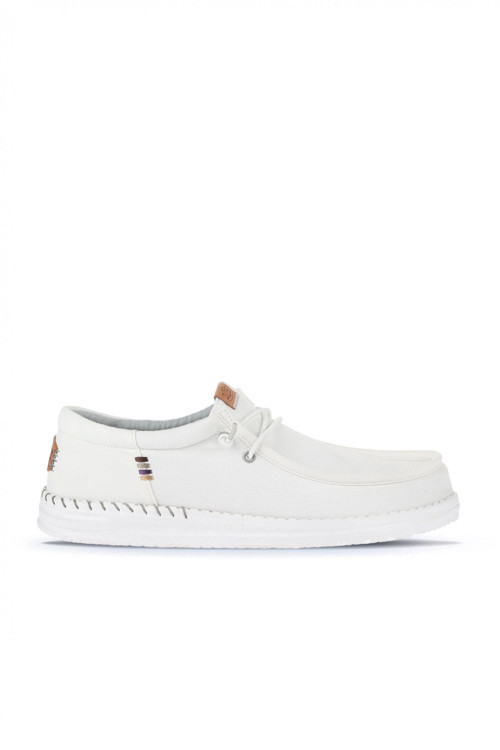STONE WHITE HD Hey Dude Wally Break Stitch Erkek Ayakkabı