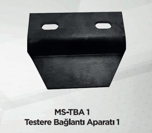 Silaj makinesi testere bağlantı aparatı