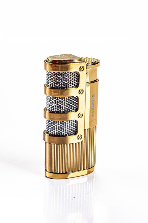 3 Torch Pürmüz Gold Metal Puro Çakmağı - TR7233