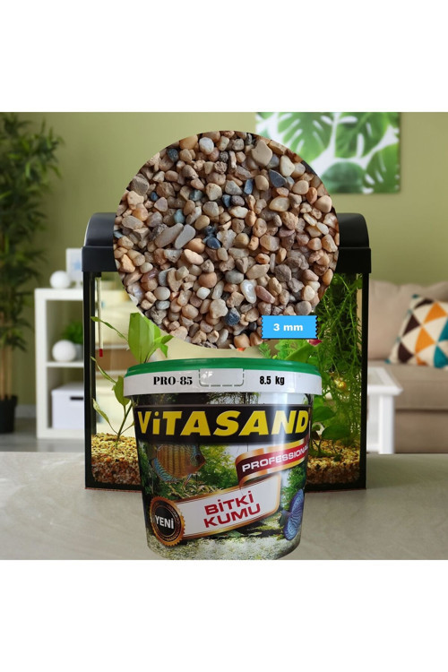 Pro-85 3mm Dere Kumu 8.5 Kg Akvaryum Ve Bitki Kumu