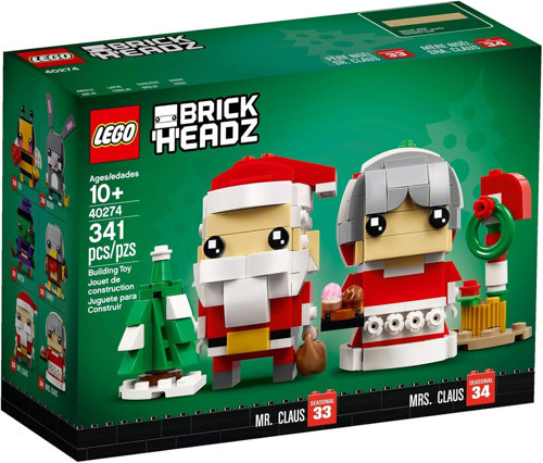 BrickHeadz 40274 Mr. & Mrs. Claus