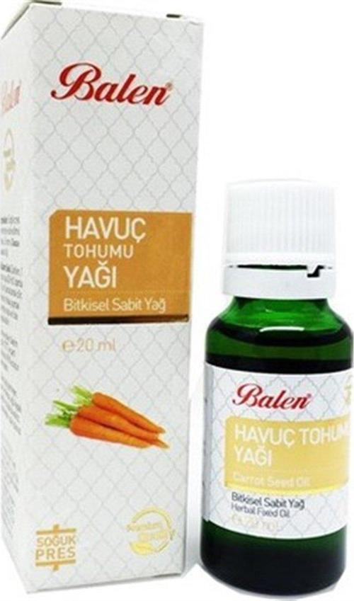 Havuç Tohumu Yağı 20 ml Soğuk Pres