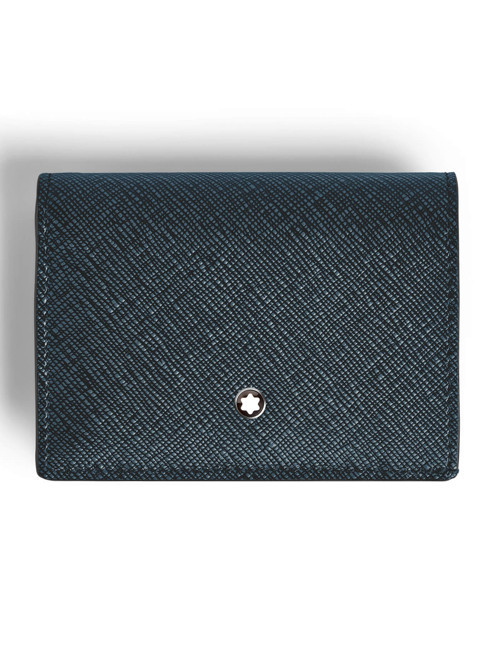 Sartorial Nano Continental Tweed Mavi Cüzdan 220380