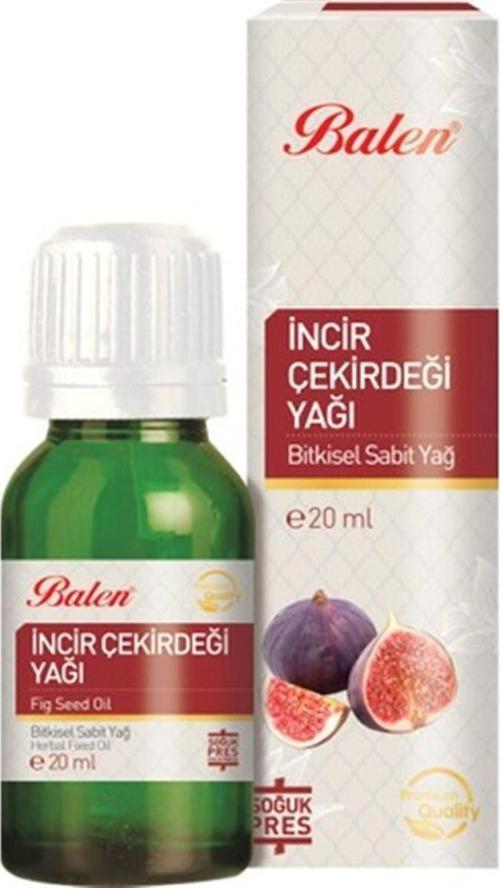 İncir Çekirdeği Yağı 20 ml Soğuk Pres