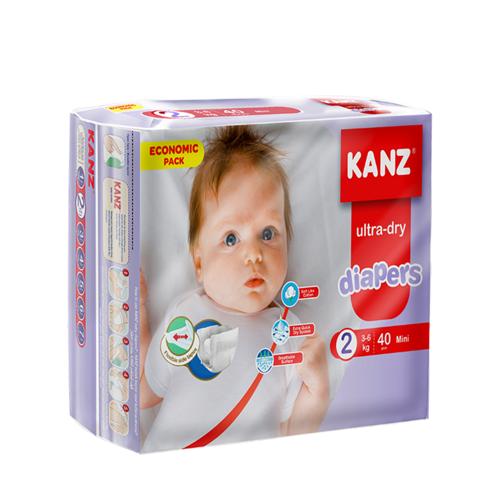 Bebek Bezi Mini 3-6 kg / 40 Adet