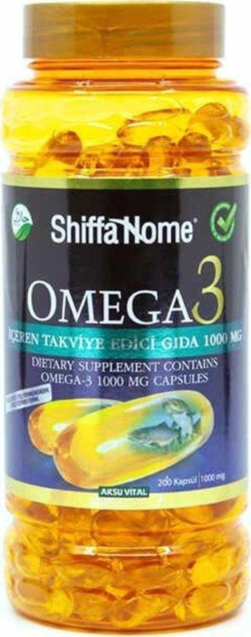 Omega 3 Balık Yağı DHA EPA Soft 1000 mg 200 Softjel Kapsül