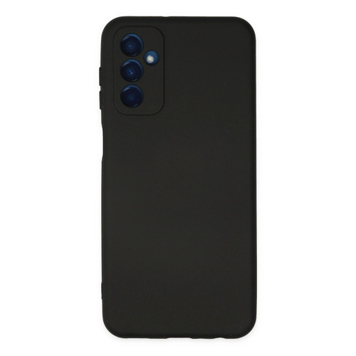 Samsung Galaxy M23 Kılıf Nano İçi Kadife Silikon - Siyah