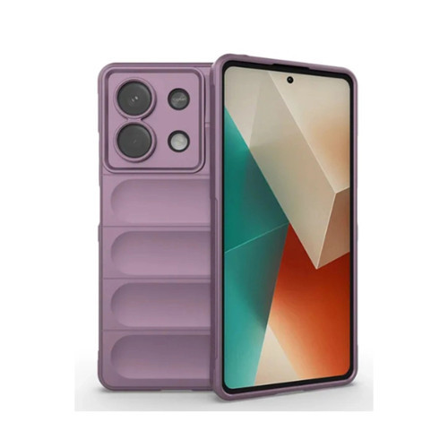 Xiaomi Poco X6 Kılıf Optimum Silikon - Mor