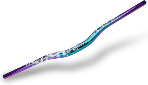 All Ride Açılı 9mm Gidon Rainbow 31.8mm Beyaz