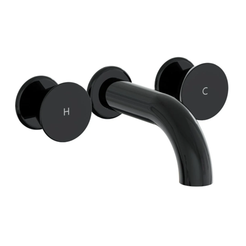 Liquid Ankastre Lavabo Bataryası A4269039 Kısa - Parlak Siyah