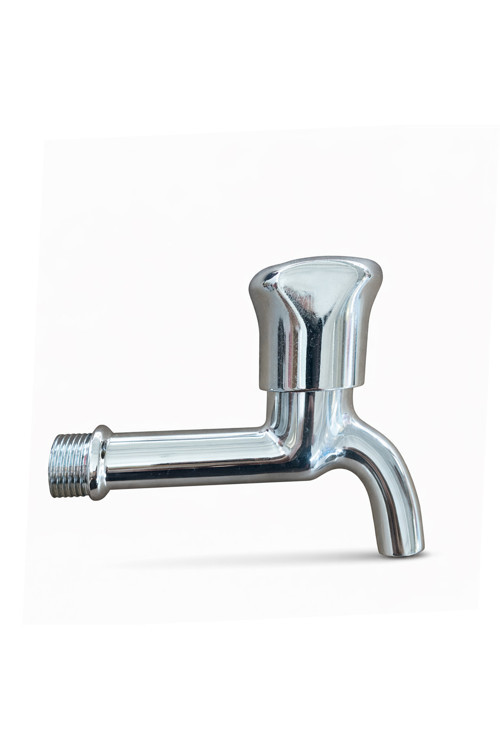 Alfa Model Kısa Tip Musluk 1/2" Pirinç İç Mekanizma Krom Kaplama