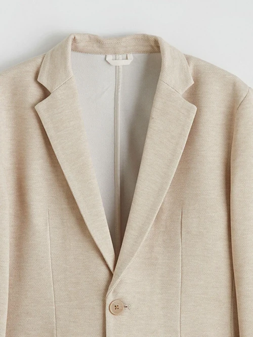 Bej Erkek Çocuk Blazer Ceket