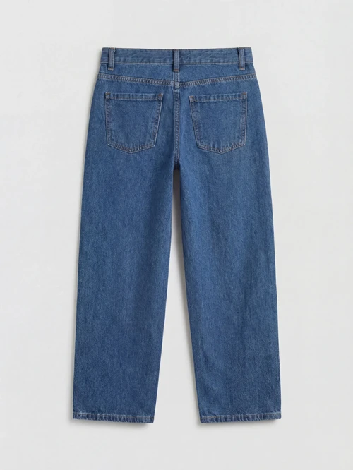 İndigo Loose Fit Erkek Çocuk Jean Pantolon