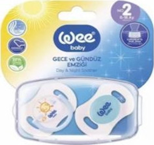 2'li Gece-Gündüz Emziği Mavi No:2