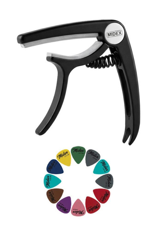 LCT-90BK Kaliteli Gitar Capo Sağlam Tutuş