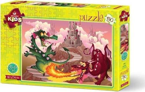4505 Ejderhalar 34x48 cm 50 Parça Puzzle