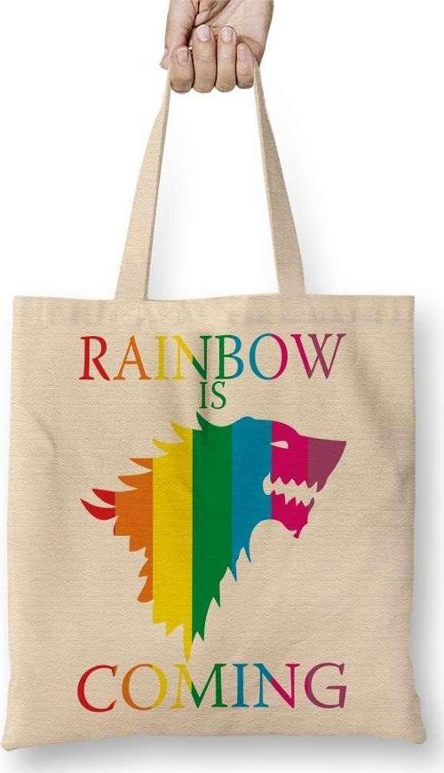 Rainbow Coming Got Bez Çanta Uzun Saplı
