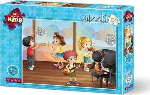 4510 Küçük Orkestra 34x48 cm 100 Parça Puzzle
