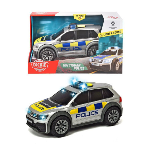 203714013038 Sesli Ve İşıklı Uluslararası Polis Arabası -Dickie