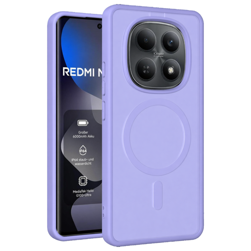 Xiaomi Redmi Note 15 Pro Plus 5G Jota Magsafe Kapak - Lila