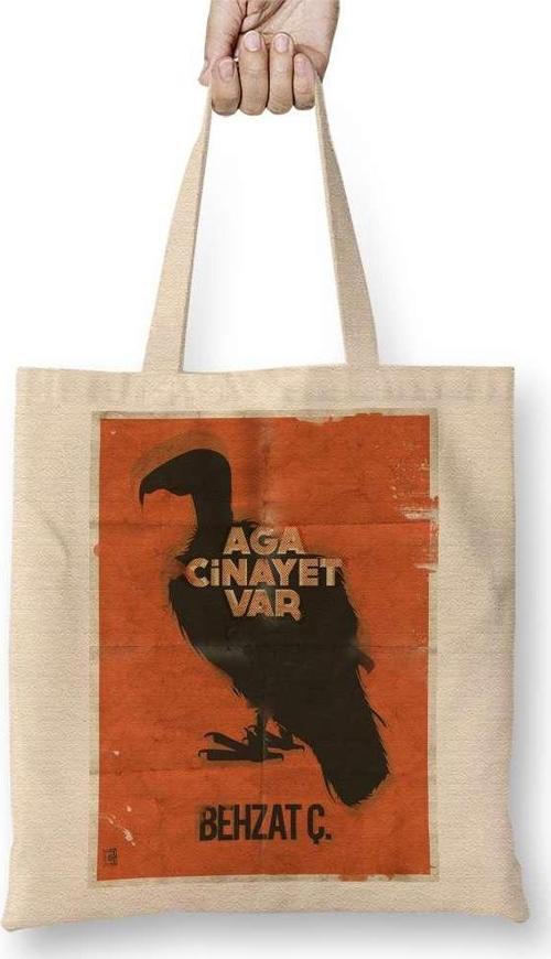 Behzat Ç Aga Cinayet Var Bez Çanta Uzun Saplı