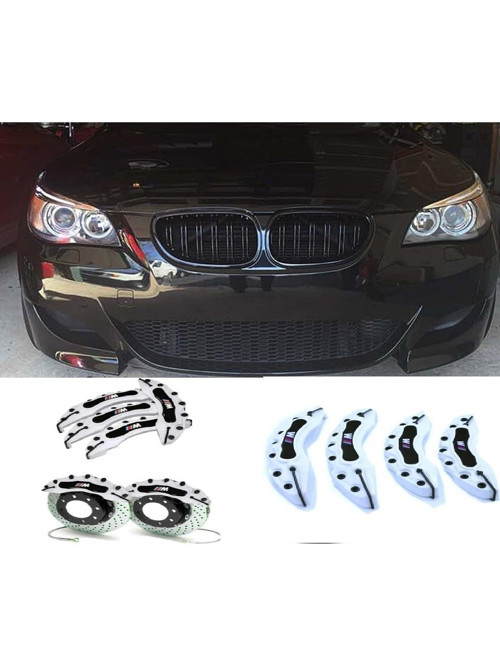 Bmw E60 ///m Beyaz 17-18-19-20 Janta Uyumlu 4.lü Kaliper Kapagı