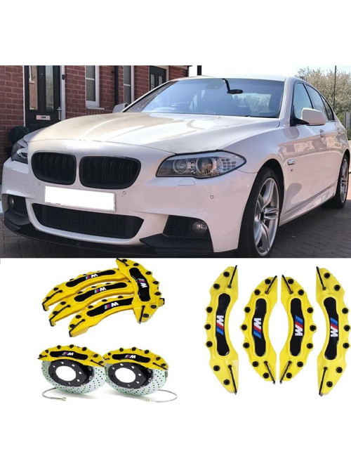 Bmw F10 ///m Sarı 17-18-19-20 Janta Uyumlu 4.lü Kaliper Kapagı