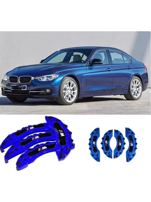 Bmw F30 ///m Mavi 17-18-19-20 Janta Uyumlu 4.lü Kaliper Kapagı