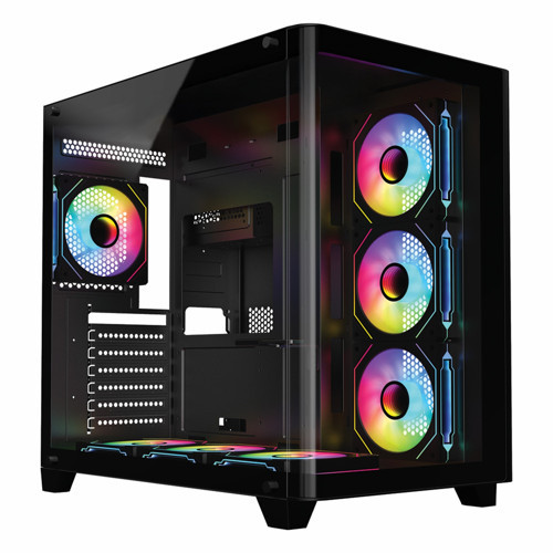FC-9545G 750W 80+ Bronz USB 3.2 ARGB ATX Mid Tower Siyah Kasa