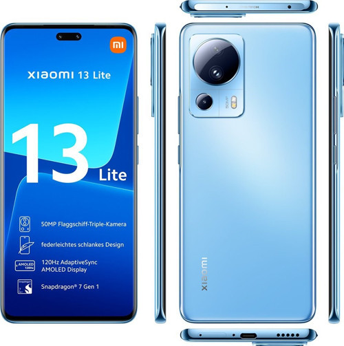 Yenilenmiş Ürün 13 Lite 5G Mavi 256 Gb / 8 Gb Ram (A Kalite)